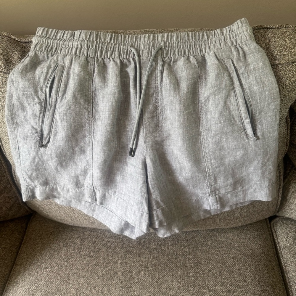 Like new- Athleta Gray High Waist Shorts